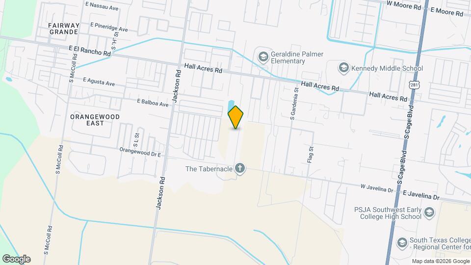 3508 S Dominique Dr, Unit #1 Map and Location Details