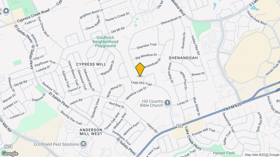 2802 Hummingbird Cir Map and Location Details