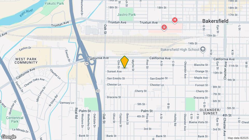 2908 Sunset Ave Map and Location Details