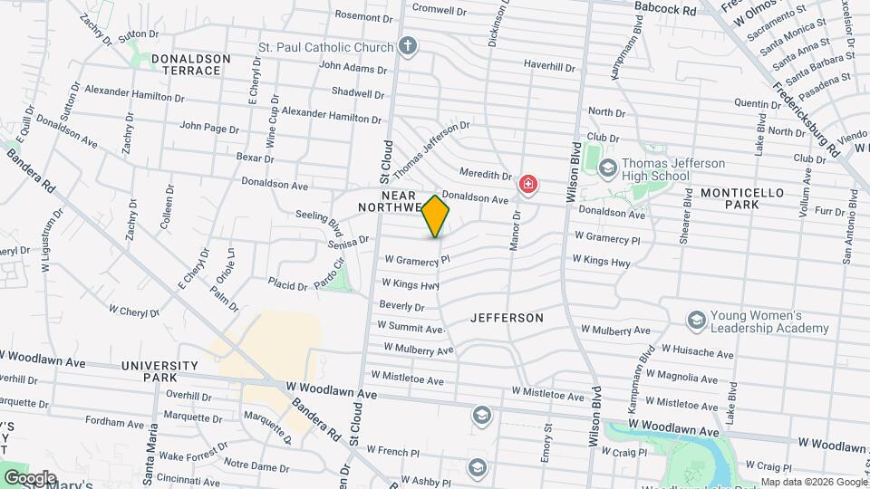 302 Senisa Dr Map and Location Details