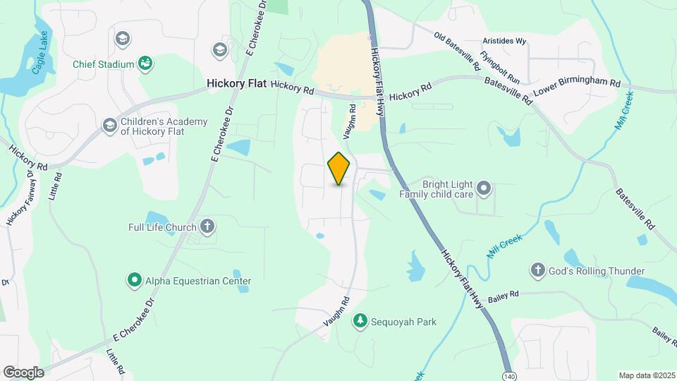 229 Hickory Chase Map and Location Details