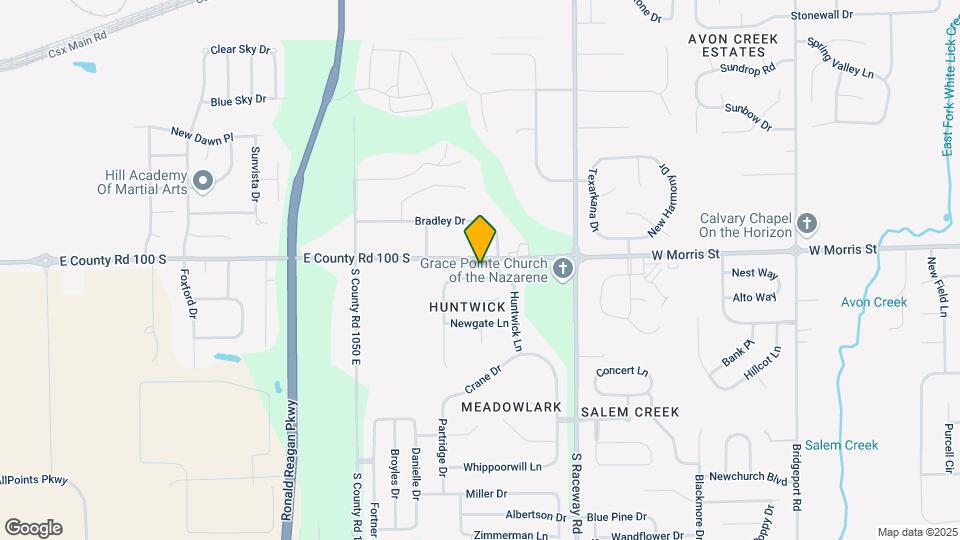 10718 Huntwick Dr Map and Location Details
