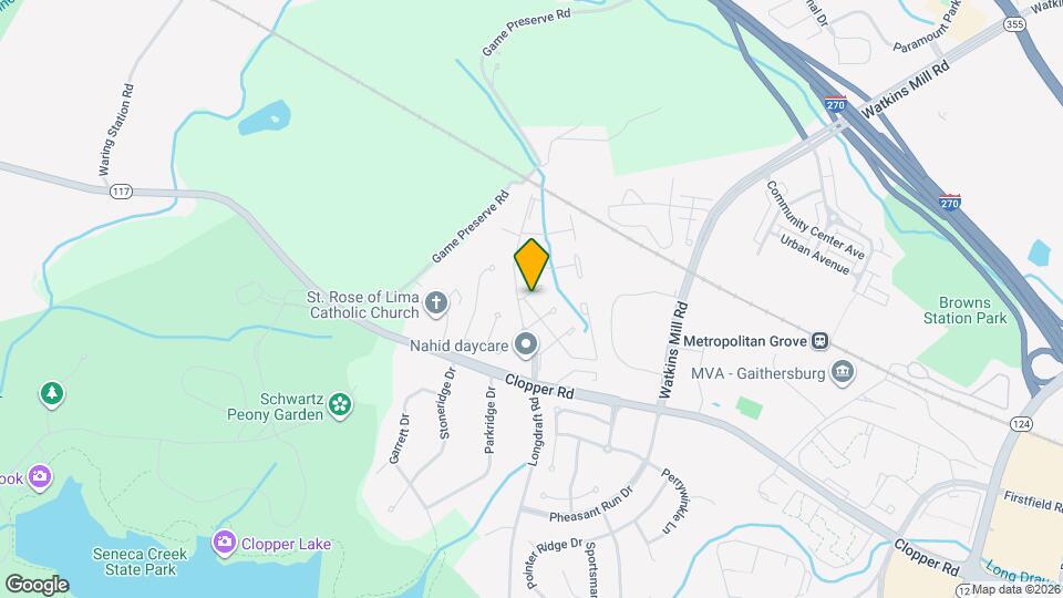 107 Oak Shade Rd Map and Location Details