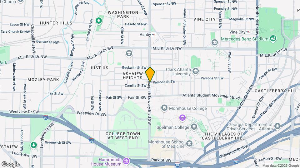 152 Joseph E Lowery Blvd SW Map and Location Details