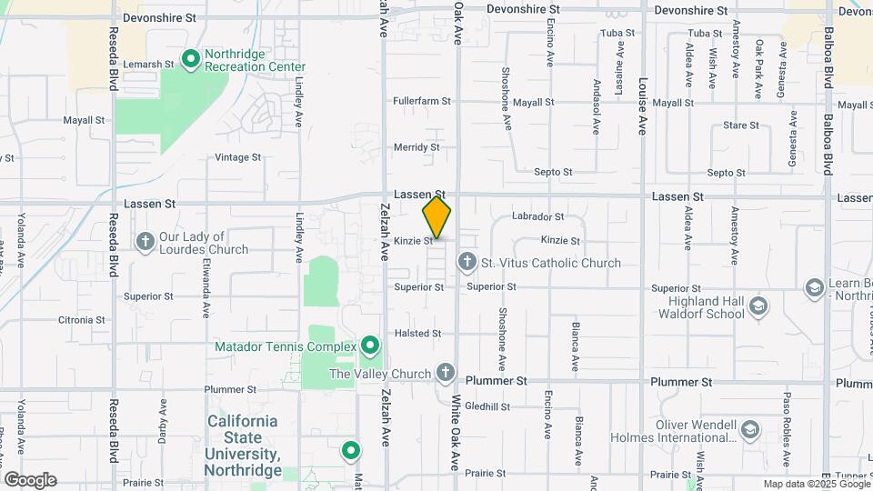 17726 Kinzie St Mapa y Detalles de la Ubicación