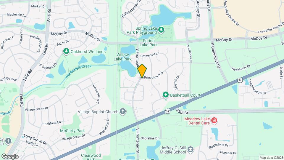 3531 Princeton Ave Map and Location Details