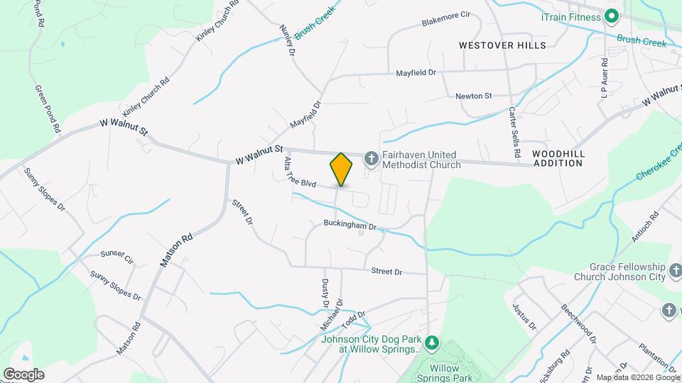 346 Alta Tree Blvd Map and Location Details