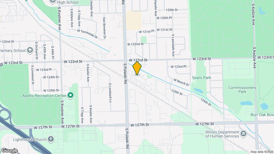 3901 W 124th St Map and Location Details