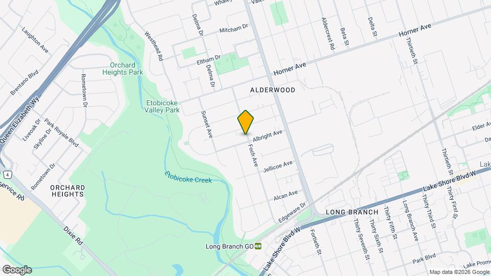 84 Foch Ave Map and Location Details