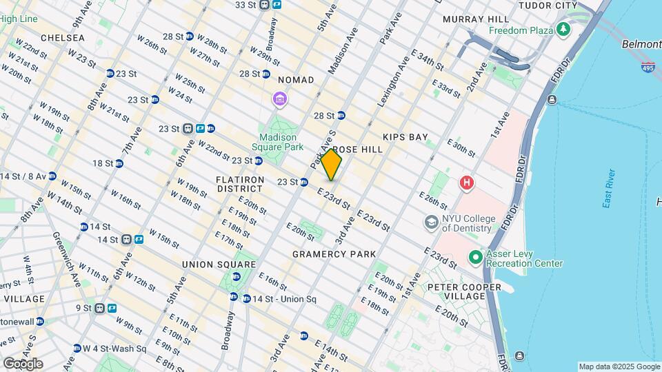 30 Lexington Ave Map and Location Details