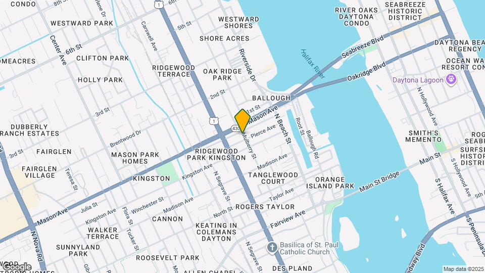 824 Mulberry St Map and Location Details