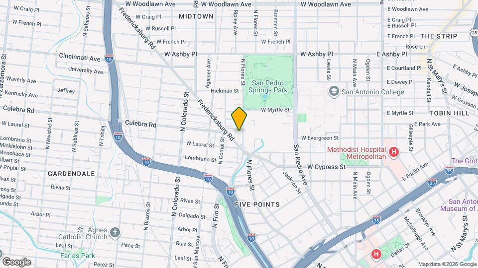 1355 Loop St Map and Location Details