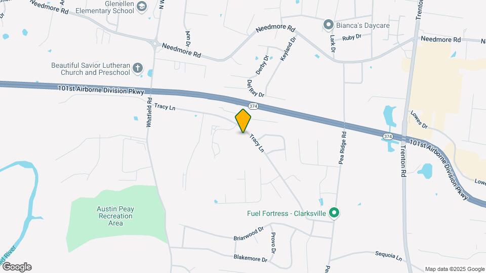 760 Tracy Ln Map and Location Details