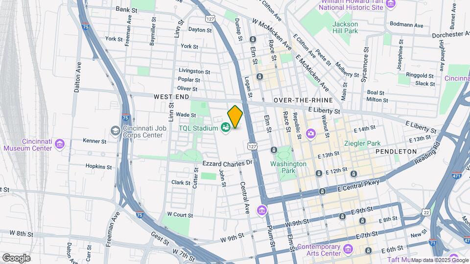 1510-1512 Central Ave Mapa y Detalles de la Ubicación