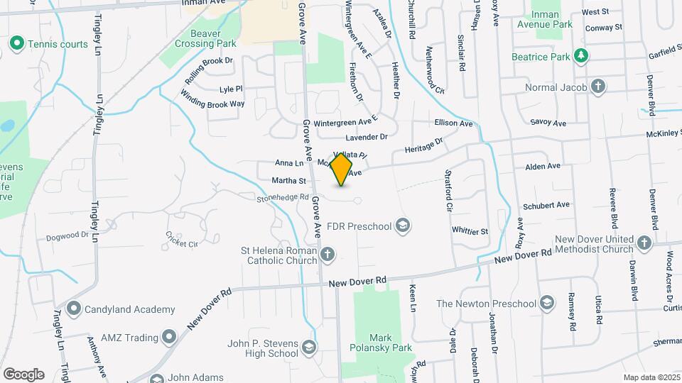 405 Maplecrest Rd Map and Location Details