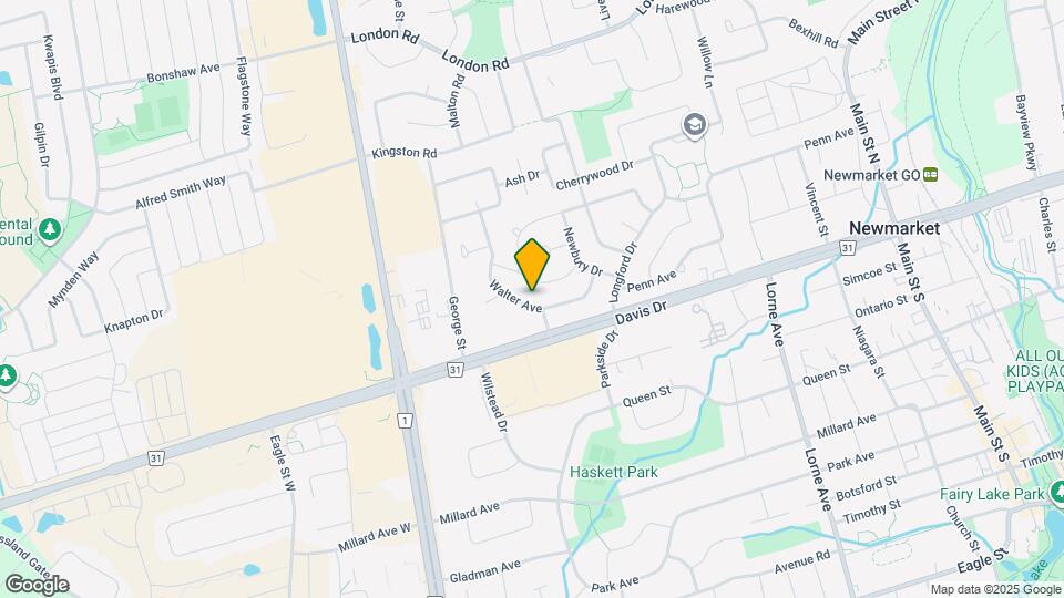 50 Walter Ave Map and Location Details