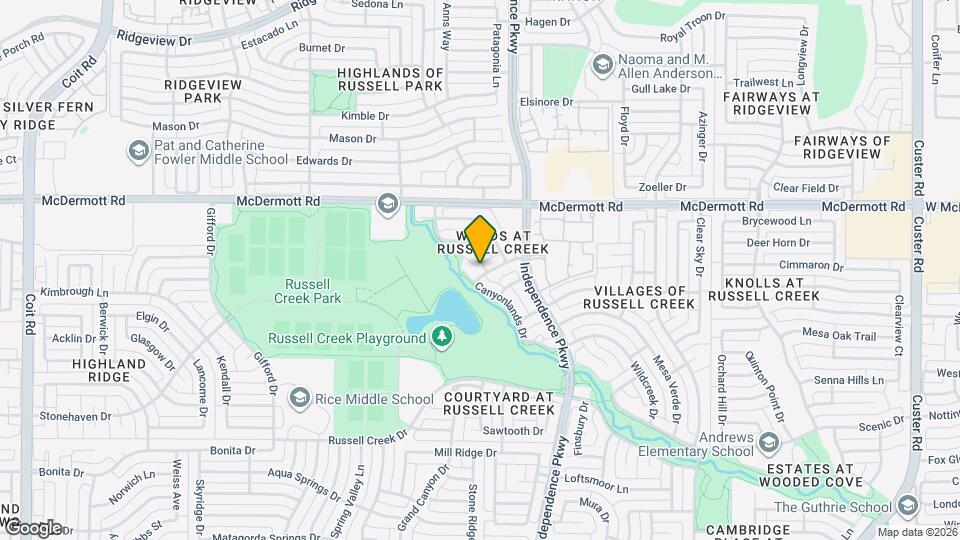 3029 Golden Gate Dr Map and Location Details