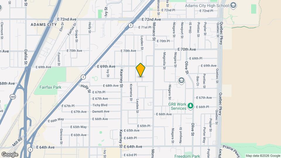 6813 Locust St, Unit 36 Map and Location Details