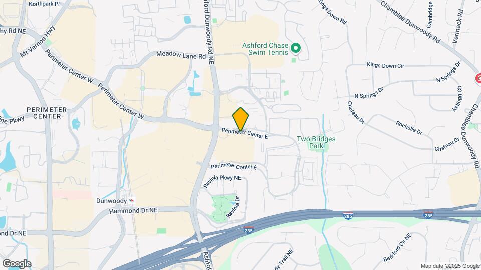 11 Perimeter Ctr Map and Location Details