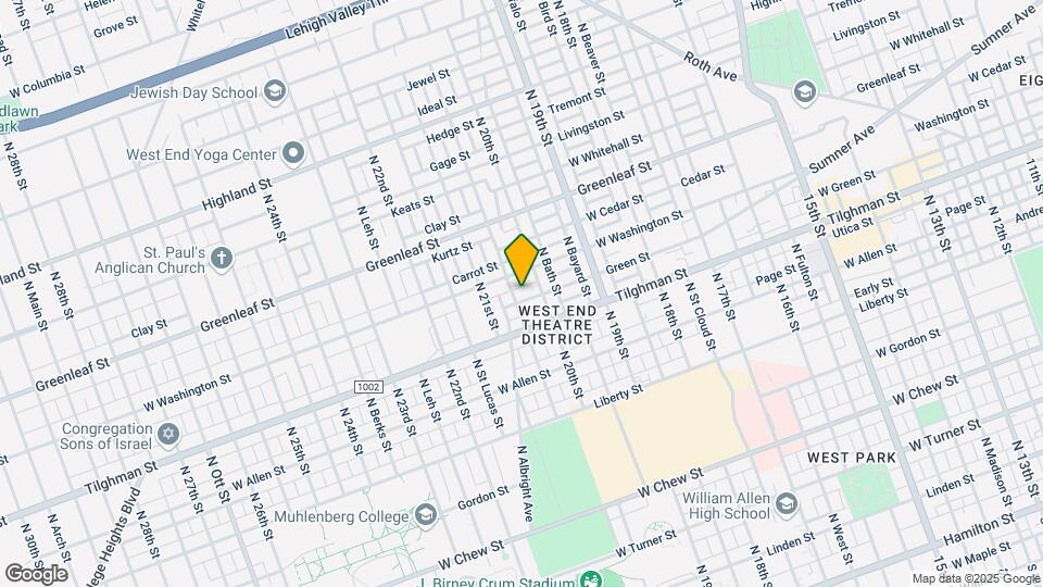 2017 Green St Map and Location Details