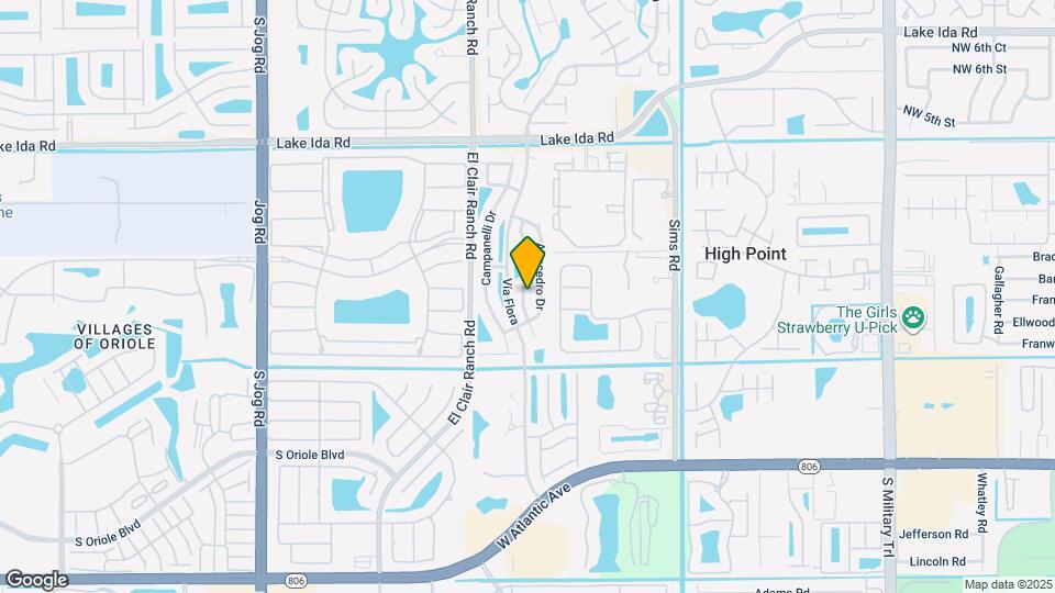 14352 Amapola Dr Map and Location Details