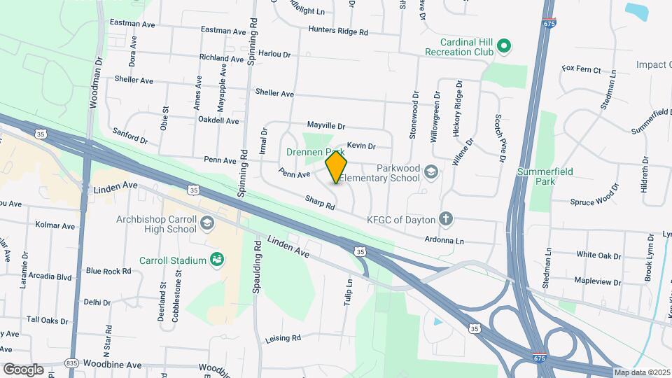 1230 Gridley Dr Map and Location Details