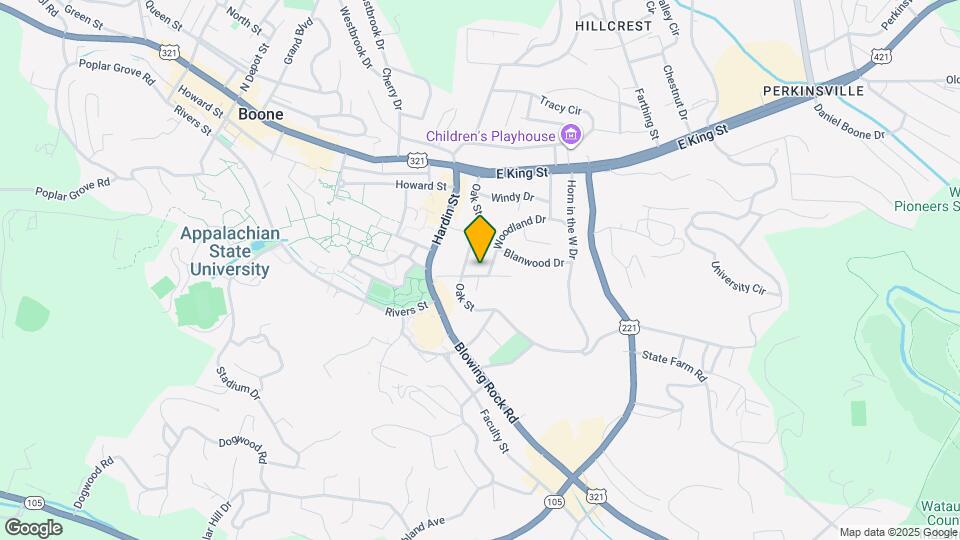 225 Pine St Map and Location Details