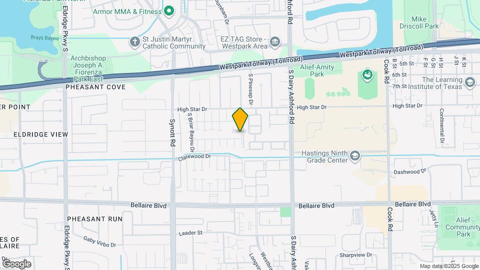 12829 High Star Dr Map and Location Details