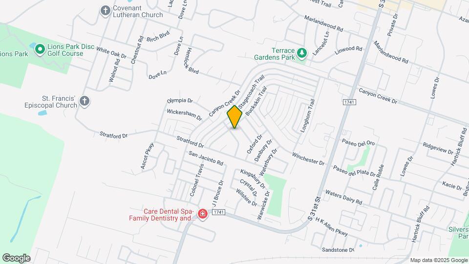 2314 Horseshoe Bend Map and Location Details