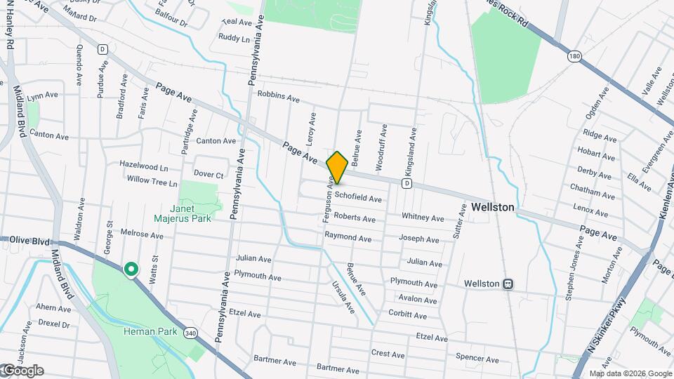 6755 Schofield Ave Map and Location Details