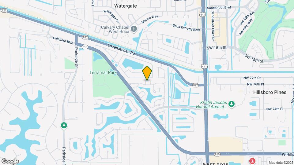 7730 NW 63rd Way Map and Location Details