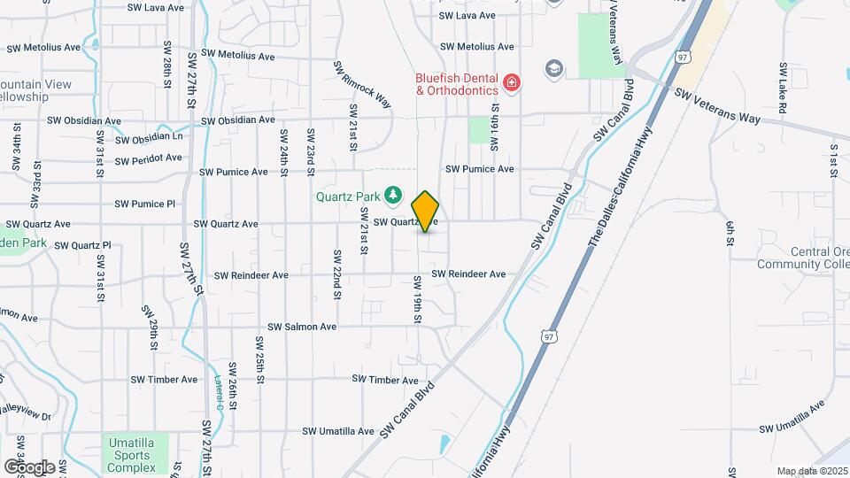 1955 SW Canyon Dr Map and Location Details