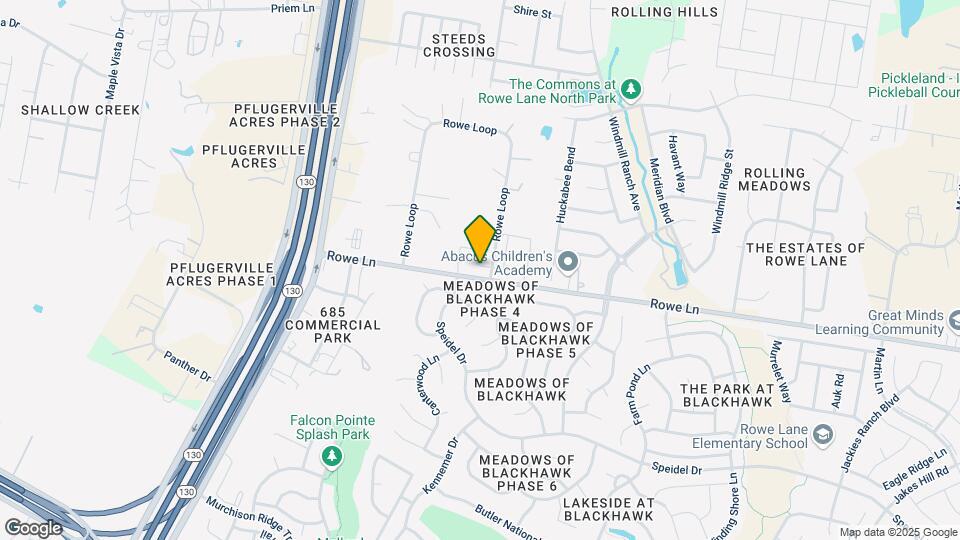 2103 Rooster Rd Map and Location Details