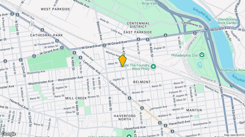 4219 Westminster Ave Map and Location Details