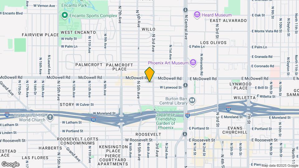 312 W Lynwood St, Unit 2 Map and Location Details