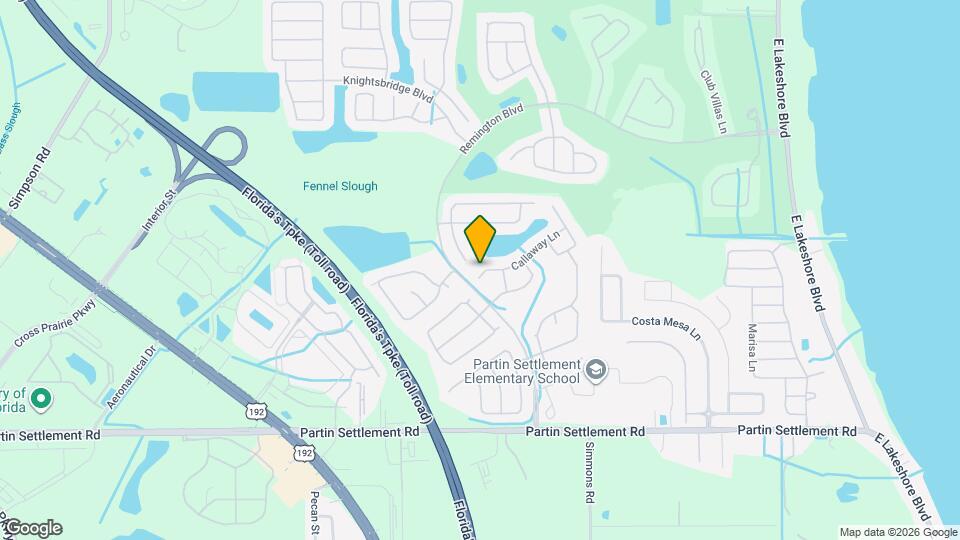 2707 Callaway Ln Map and Location Details