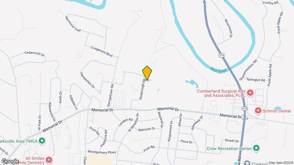 331 Kimbrough Rd Map and Location Details