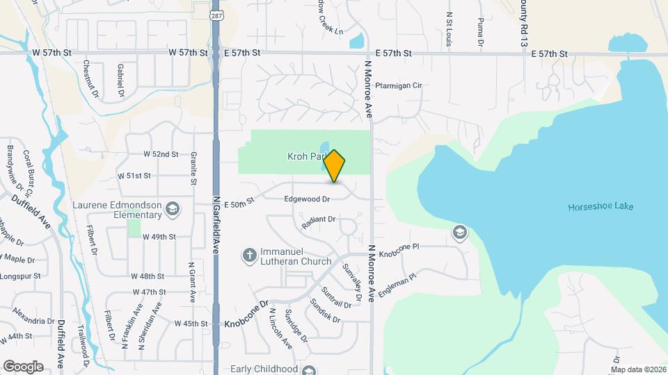 512 E 50th St Mapa y Detalles de la Ubicación