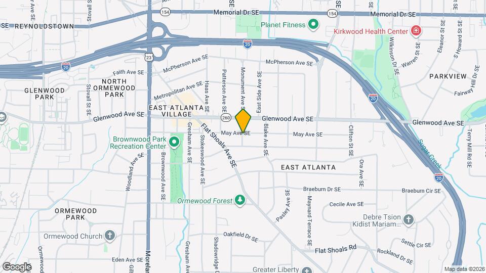 1411 May Ave SE Map and Location Details