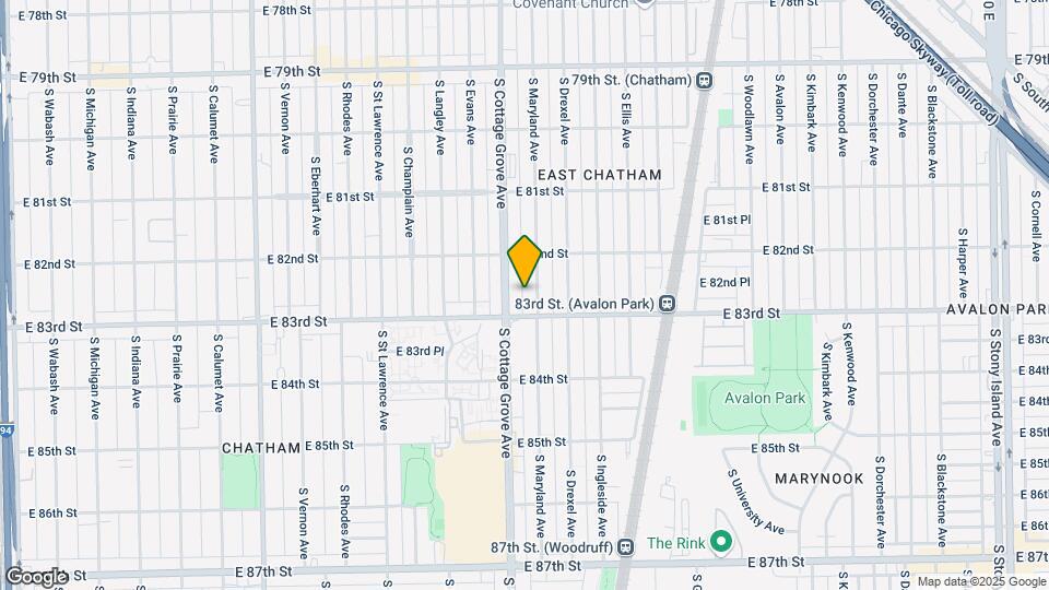8236 S Maryland Ave Map and Location Details