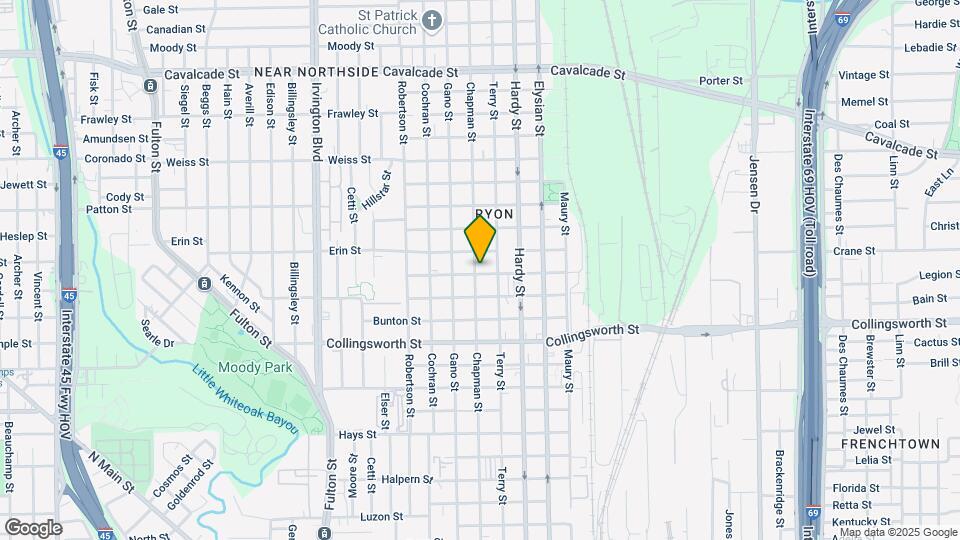 3902 Chapman St Mapa y Detalles de la Ubicación