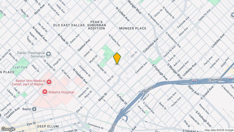 4526 Reiger Ave Mapa y Detalles de la Ubicación