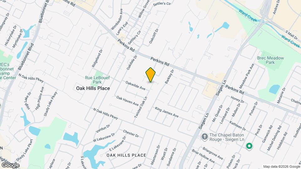 1741 Twisted Oak Ln Map and Location Details