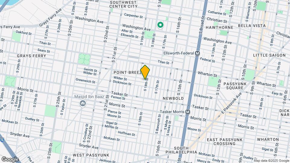 1424 S 18th St Map and Location Details