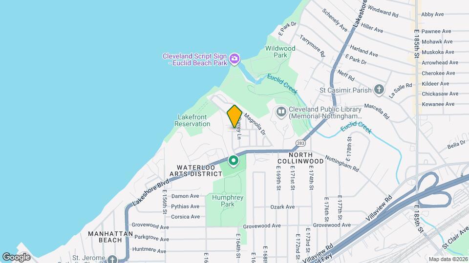 7402 Park Ln Map and Location Details