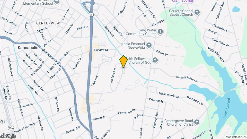 1040 McLain Rd Map and Location Details