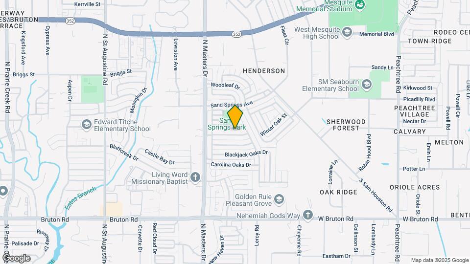 10311 Ridge Oak St Map and Location Details