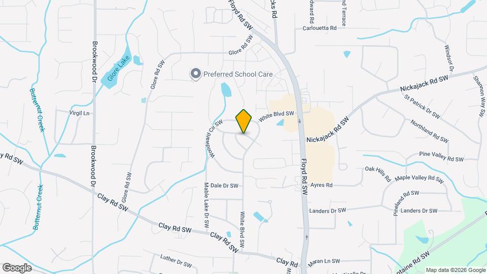 919 Green Valley Rd SW Map and Location Details