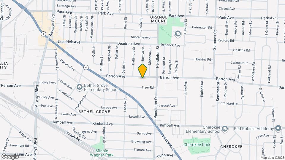 2719 Barron Ave Map and Location Details