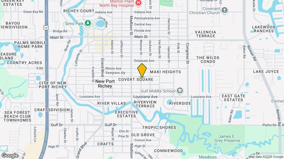 5852 Monroe St Map and Location Details